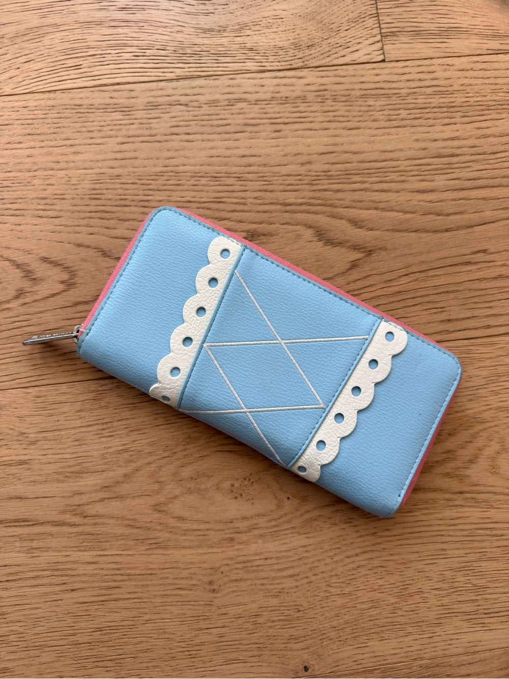 Loungefly Toy Story 4 Bo Peep Zip Wallet with White Trim